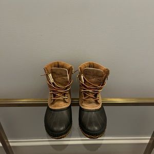 Sorel Cheyanne duck boots, tan, size 10 men’s